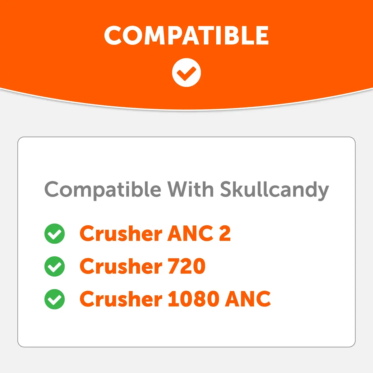 WC PadZ Crusher ANC 2 Replacement Earpads | Perfect Fit, Thick Comfort, Superior Sound (70-120 chars) - view 2