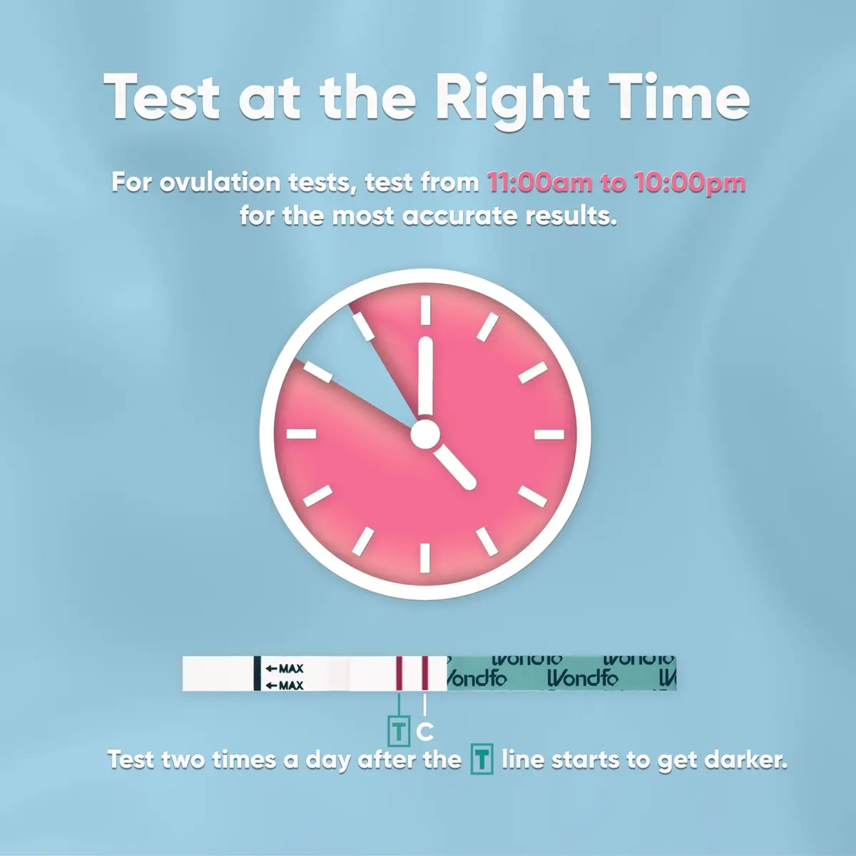 Wondfo Ovulation Test Strips 25 Count | Highly Sensitive Fertility Kit for Indian Women - view 5