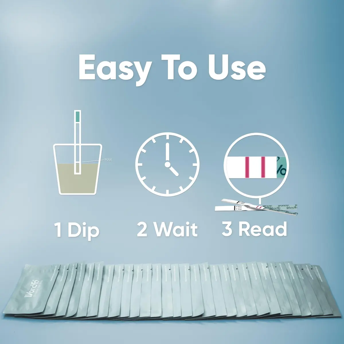 Wondfo Ovulation Test Strips 25 Count | Highly Sensitive Fertility Kit for Indian Women - view 6