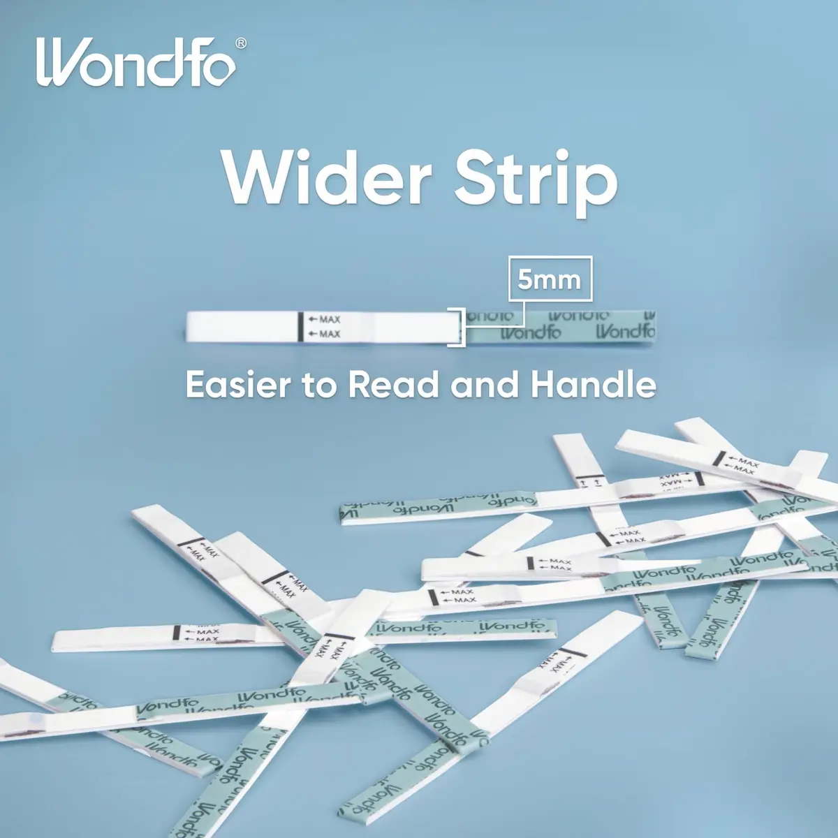 Wondfo Ovulation Test Strips 25 Count | Highly Sensitive Fertility Kit for Indian Women - view 2