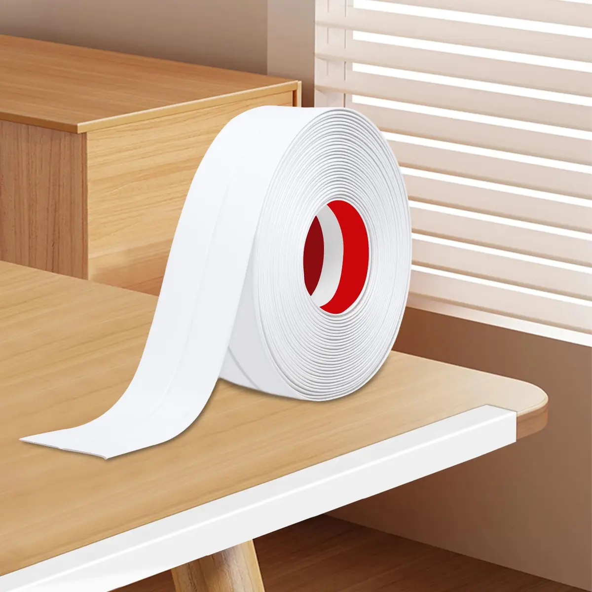 DGSL Wall Corner Protector 0.78 in x 13 ft | Flexible PVC Corner Guard for Walls - main product image