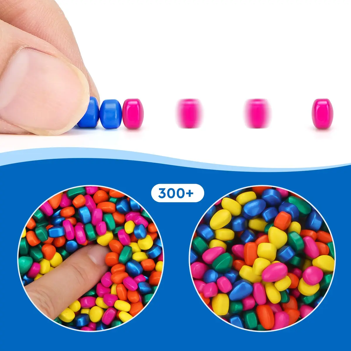 DYRDM Ferrite Putty 300+ Multicolors | Stress Relief Desk Accessory for Adults - view 4