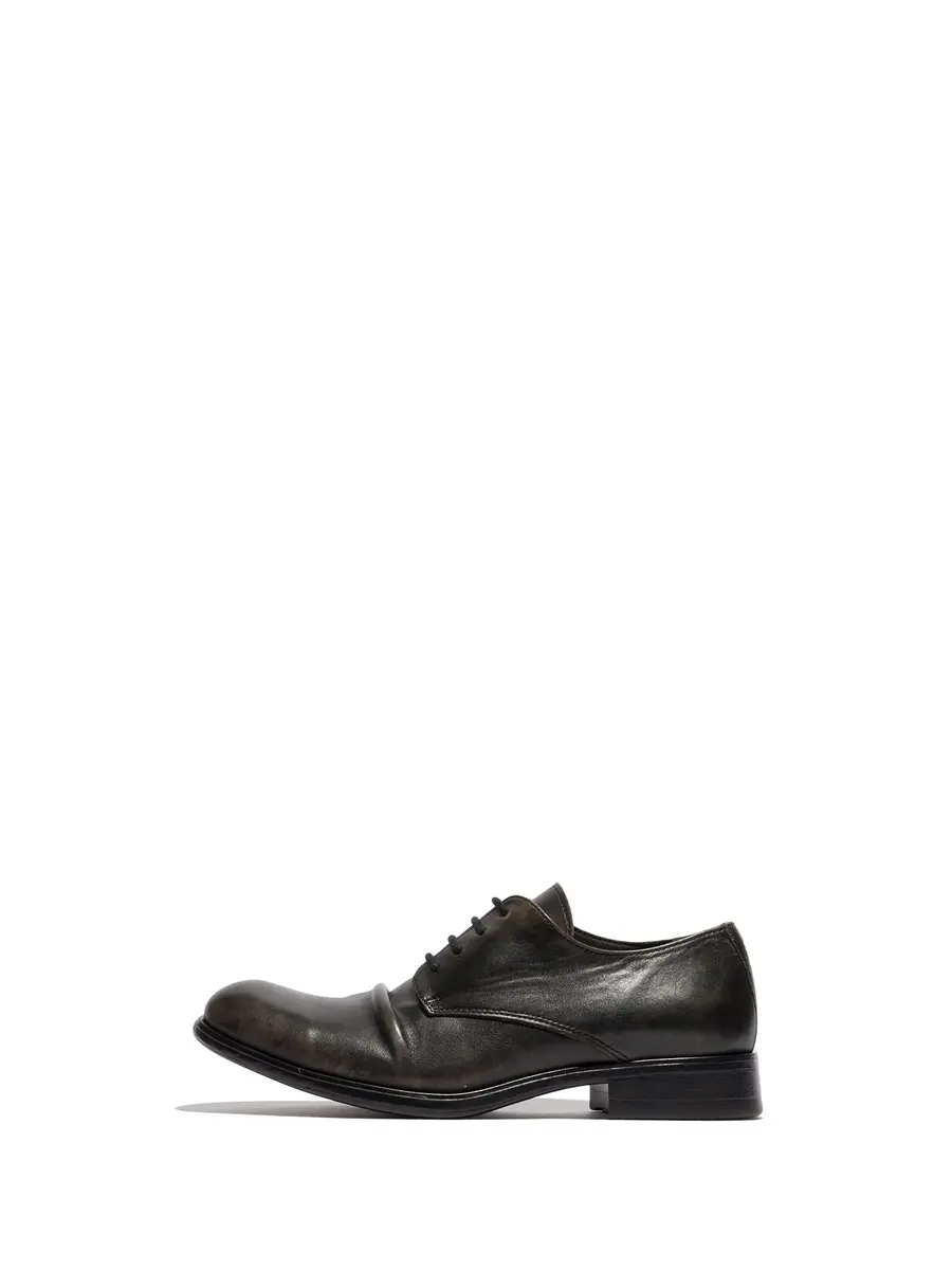 Fly London Mask576fly Shoes, Black, US 13 | Casual Oxford Leather Footwear - main product image