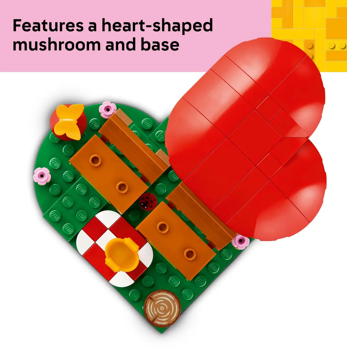 LEGO Bundle of Roses & Hedgehog Picnic Set | Creative Building Gift for Kids & Adults - view 5