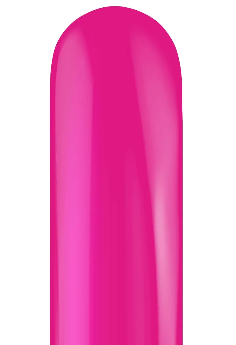 Tuf Tex Hot Pink Latex Twisting Balloons 260 Size | 50 Count for Balloon Animals & Sculptures - main product image
