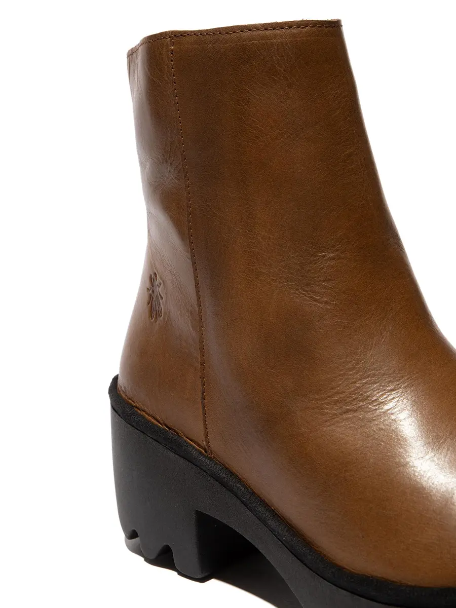 FLY London Women's Toor513flyFashion Boot, camel, size 7/7.5 | Retro ankle-high leather boot for casual wear - view 4