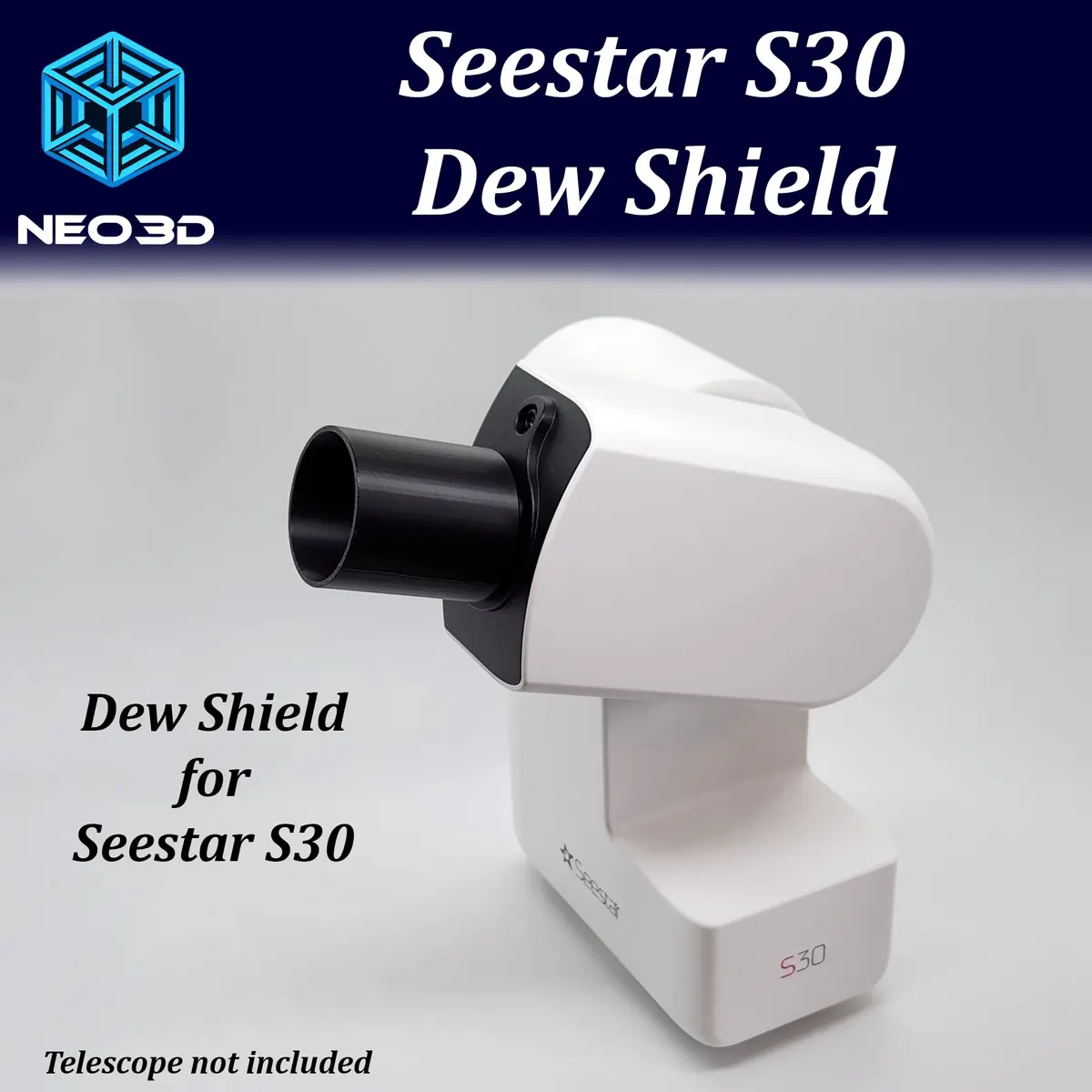 Neo3D Shop Seestar S30/S30 Pro Premium Accessory Kit with Dew Shield & Bahtinov Mask - view 3