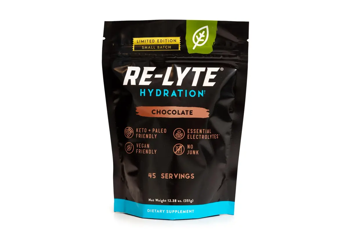REDMOND Re-Lyte Hydration Electrolyte Mix Powder Limited Edition Chocolate 216g (7.62 oz) - main product image