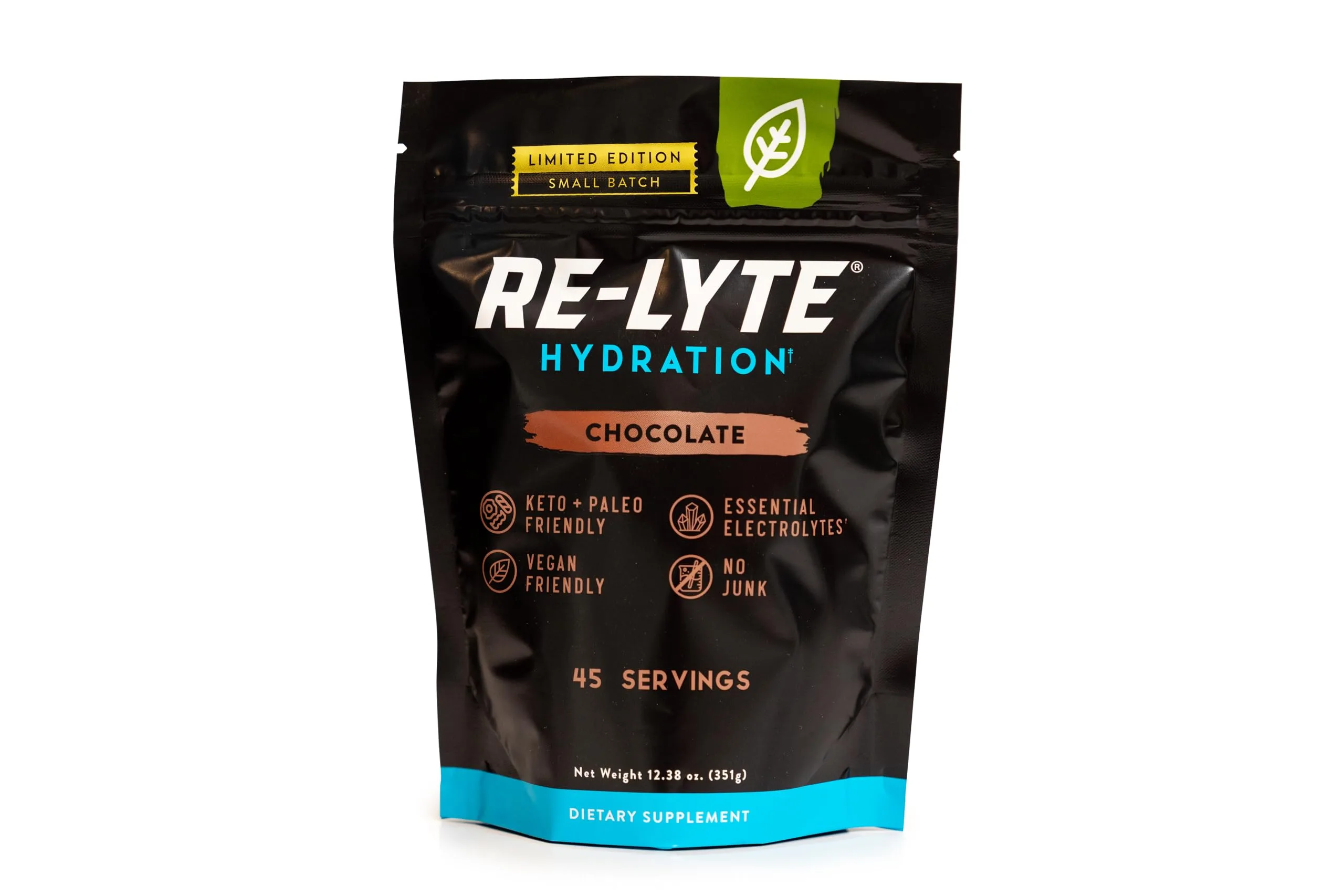 REDMOND Re-Lyte Hydration Electrolyte Mix Powder Limited Edition Chocolate 7.62 oz - main product image