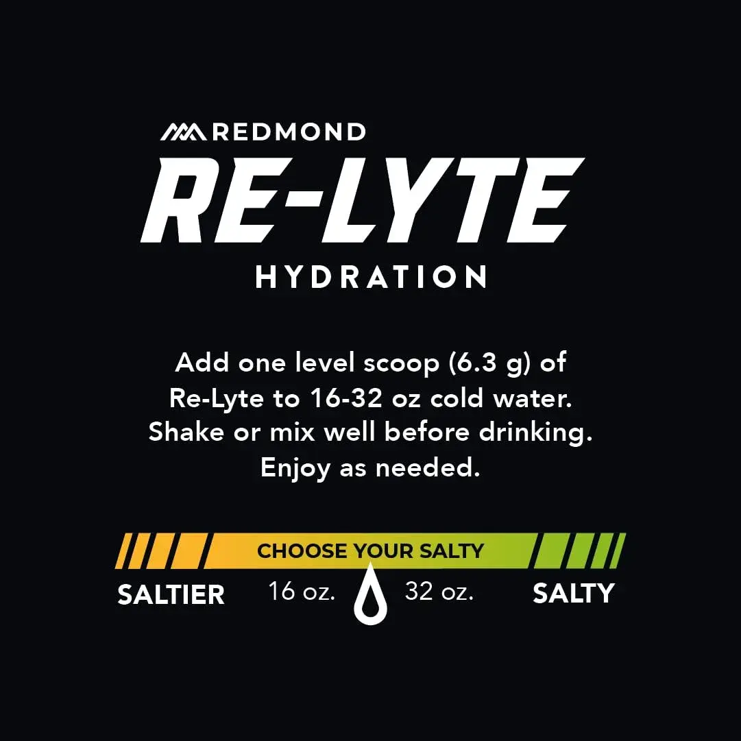 REDMOND Re-Lyte Hydration Electrolyte Mix Powder Limited Edition Chocolate 216g (7.62 oz) - view 3