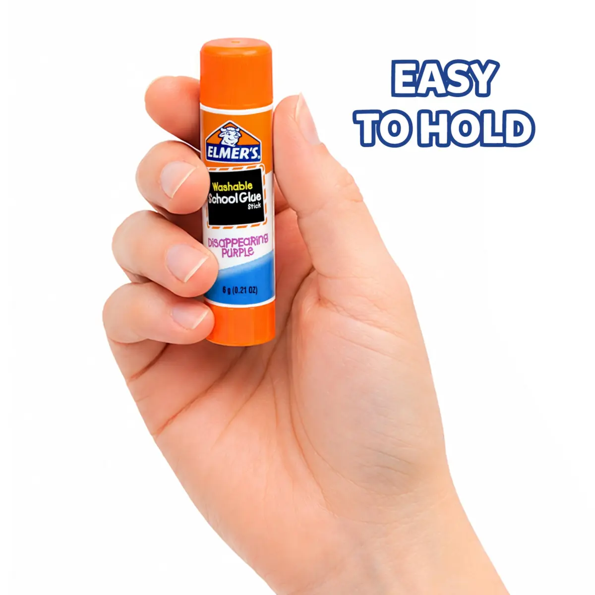 Elmer's Glue Sticks Combo Pack, BlooStick Buddies & Disappearing Purple, 12 Count (6g Each) | Fun, Washable School & Craft Adhesive - view 6