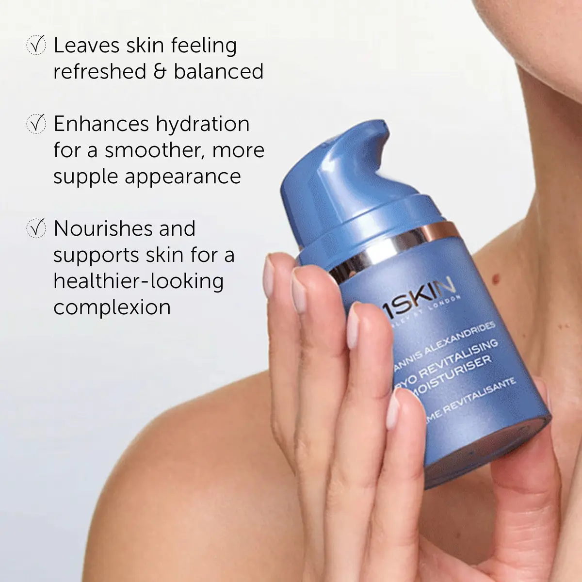 111SKIN Cryo Revitalising Moisturiser, Hydrating Gel Face Cream, 1.69 fl oz | Cooling, Hydrating & Firming - view 5