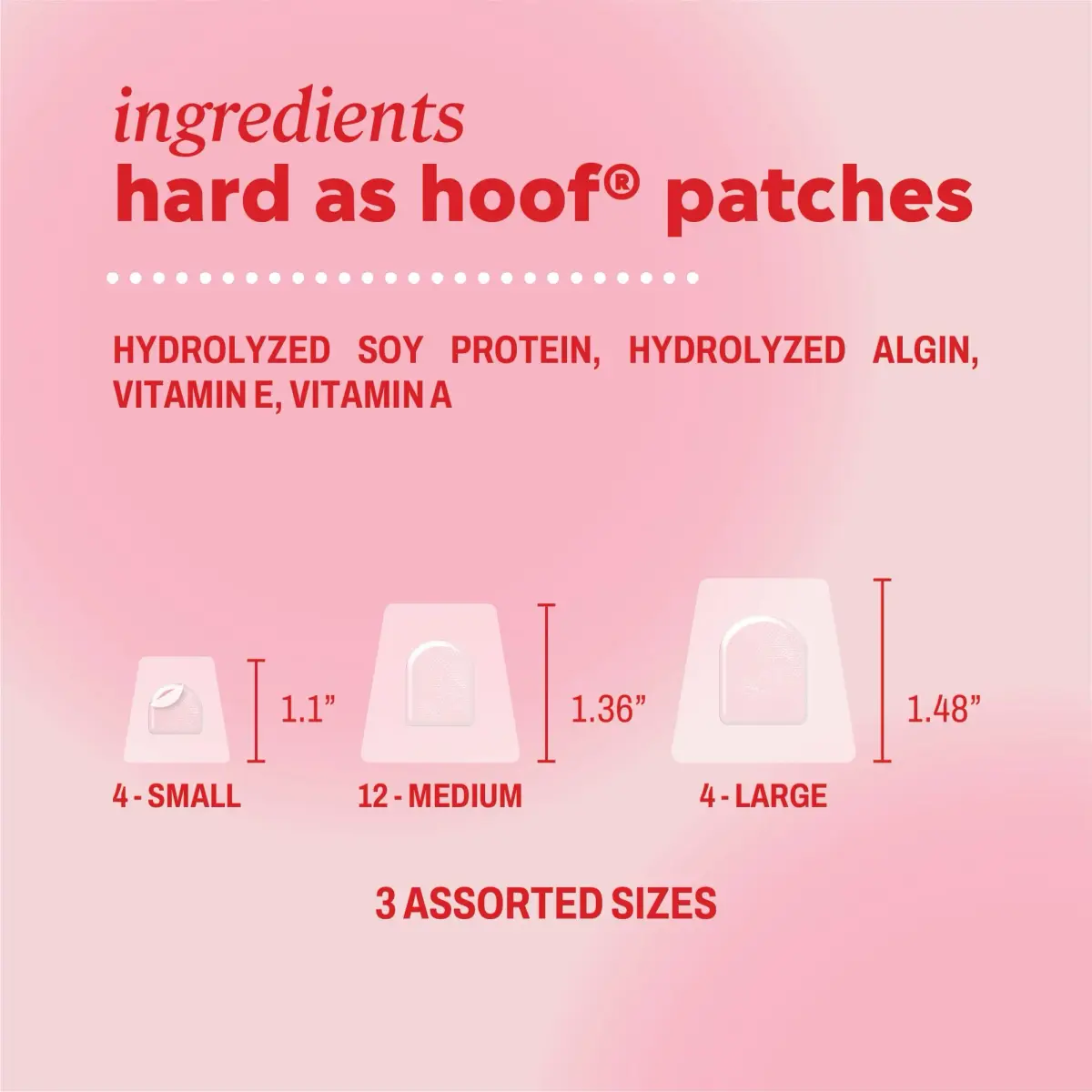 Onyx Professional Hard as Hoof Nail Repair Patches 20 Count | Overnight Nail & Cuticle Strengthening Treatment - view 7