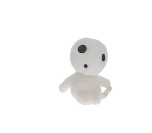Studio Ghibli Princess Mononoke Kodama Beanbag Plush (5.5" Tall) | Officially Licensed Bandai Namco Collectible - main product image