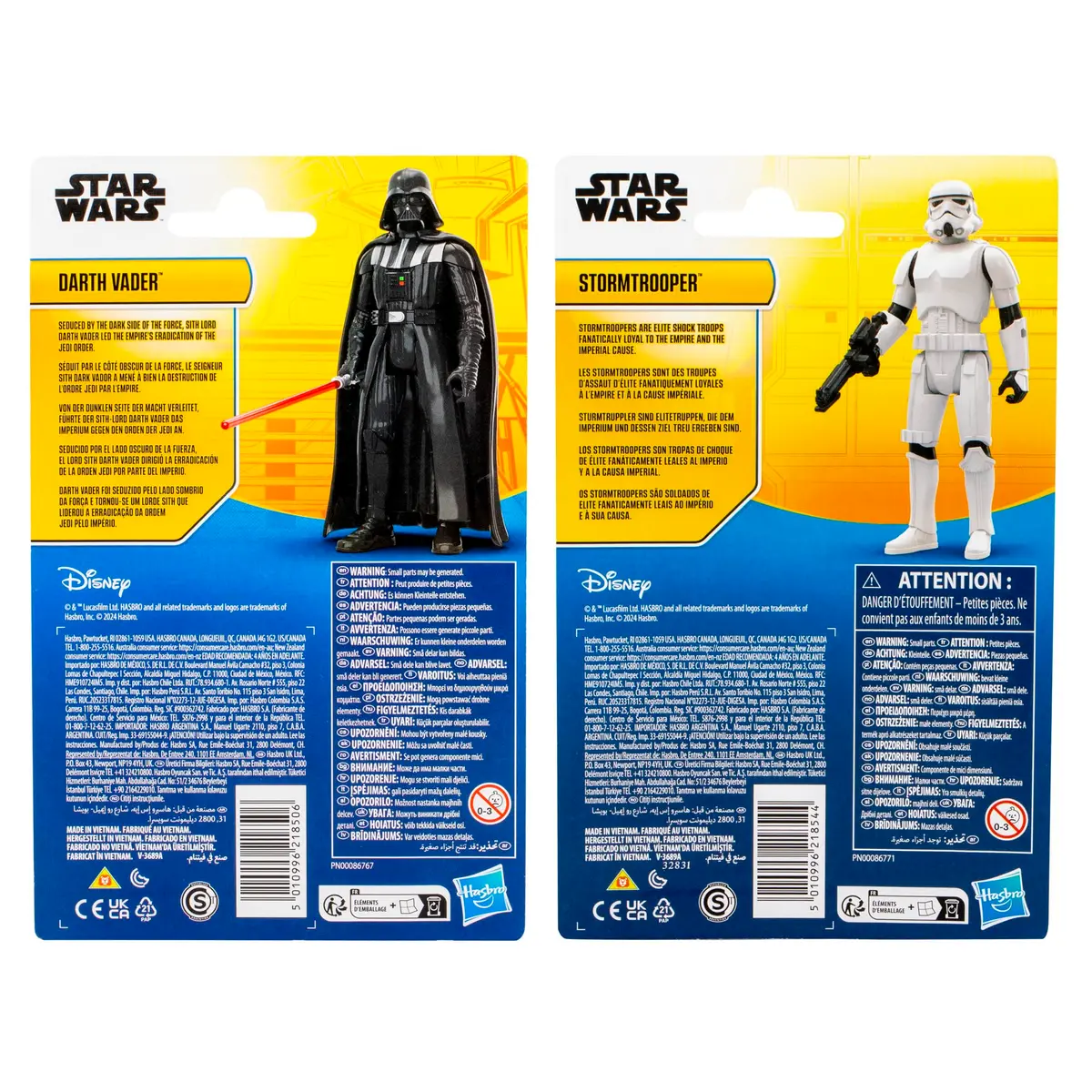 STAR WARS Epic Hero Series Two Pack, Darth Vader & Stormtrooper 4-Inch Action Figures for Kids 4+ | Authentic US Import - view 5