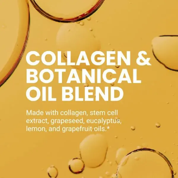 M3 Naturals Anti Cellulite Massage Oil 8 fl oz (237ml) with Silicone Body Brush Kit | Collagen & Stem Cell Infused - view 5