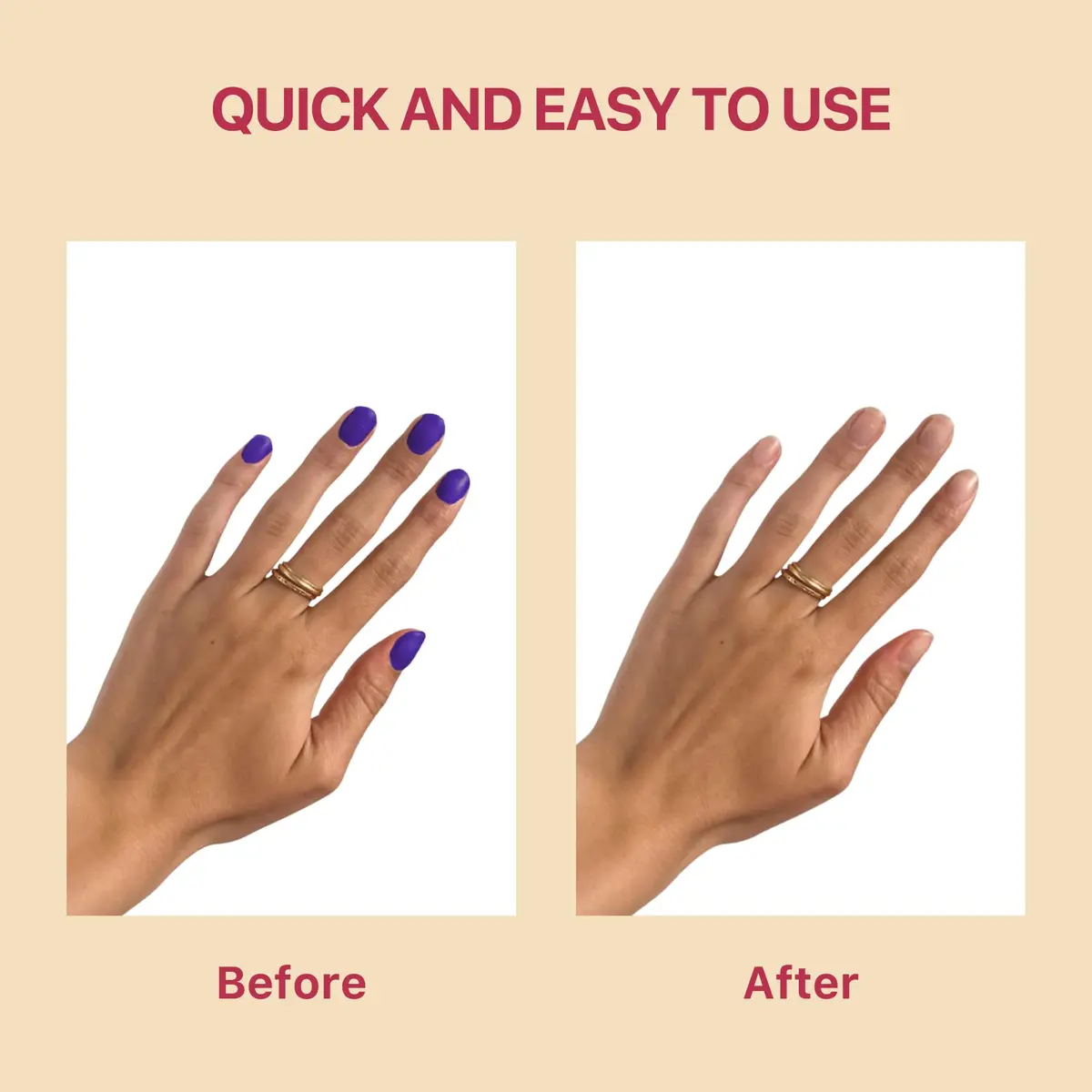 C CARE Acetone Nail Polish Remover 8 Fl oz | Fast-Acting, Nourishing, Gentle on Skin - view 6