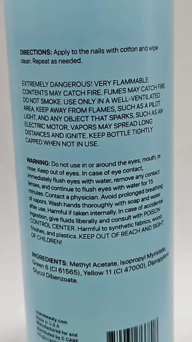 C CARE Gentle Touch Non-Acetone Nail Polish Remover 16 fl oz | Nourishing & Gentle Formula - view 2