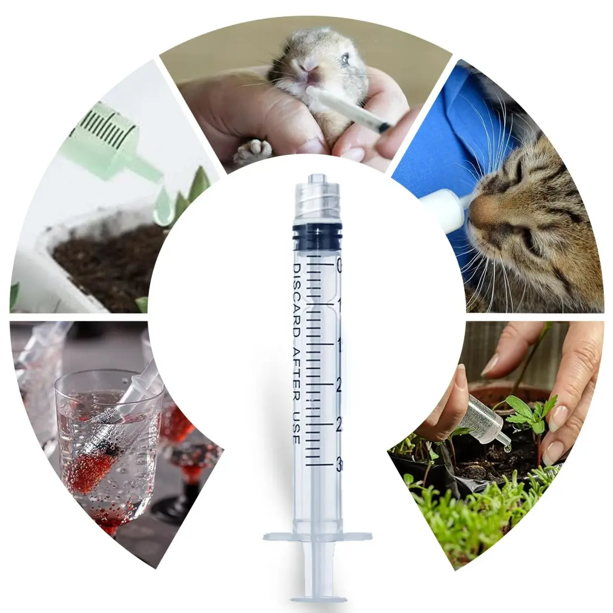 ZWCP 3mL Luer Lock Syringe (No Needle) - Sterile, Individually Wrapped, Pack of 20 | Accurate Liquid Measurement - view 9