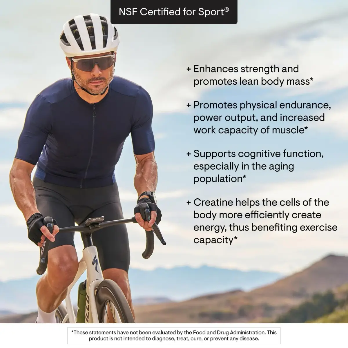 THORNE Micronized Creatine Monohydrate Powder 5g (0.18 oz) per Serving | NSF Certified for Sport - view 5