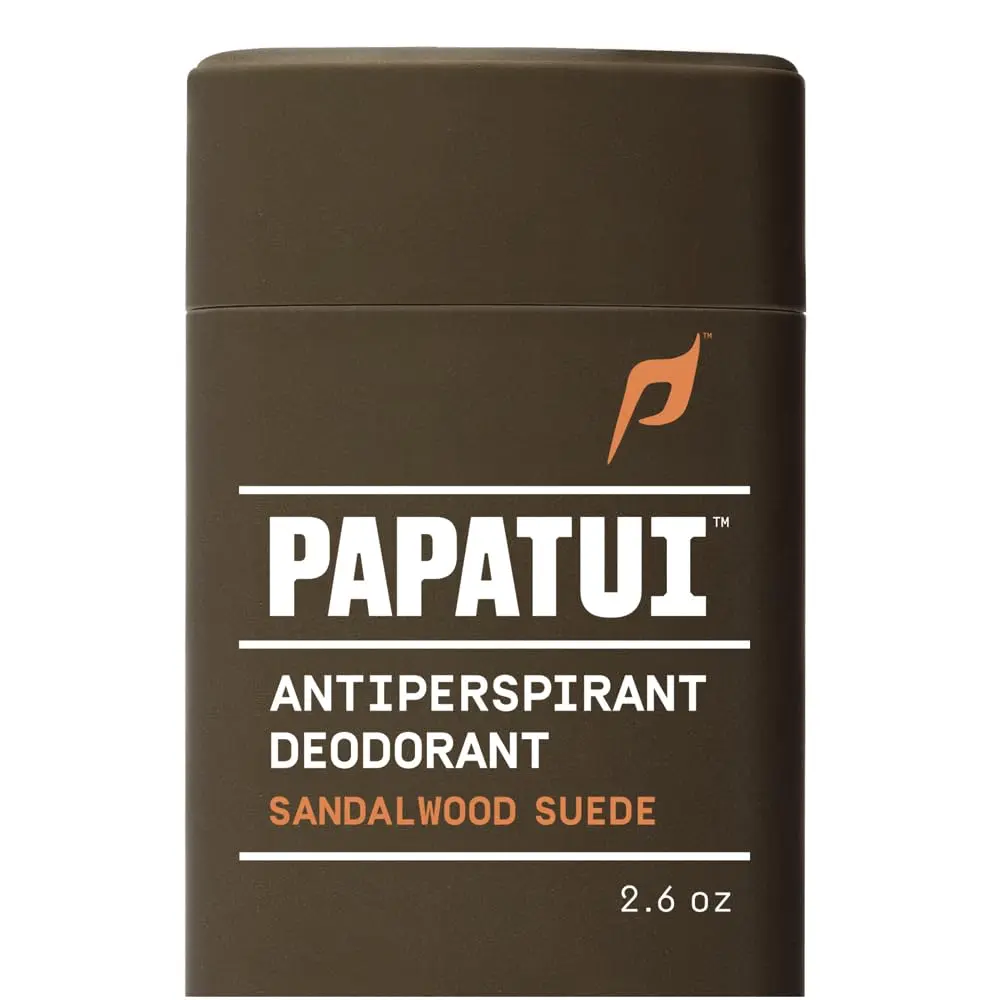 PAPATUI by Dwayne Johnson Triple Action Antiperspirant Sandalwood 2.6 oz | Long-lasting sweat & odor control - main product image