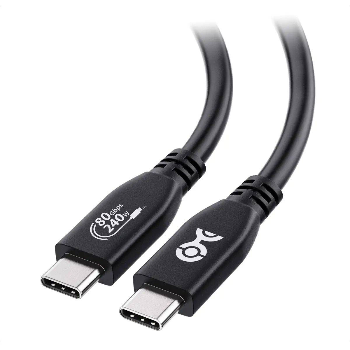 Cable Matters USB4 Cable 4.9ft | 80Gbps Thunderbolt 5/4 Compatible, 8K Video, 240W Power - main product image