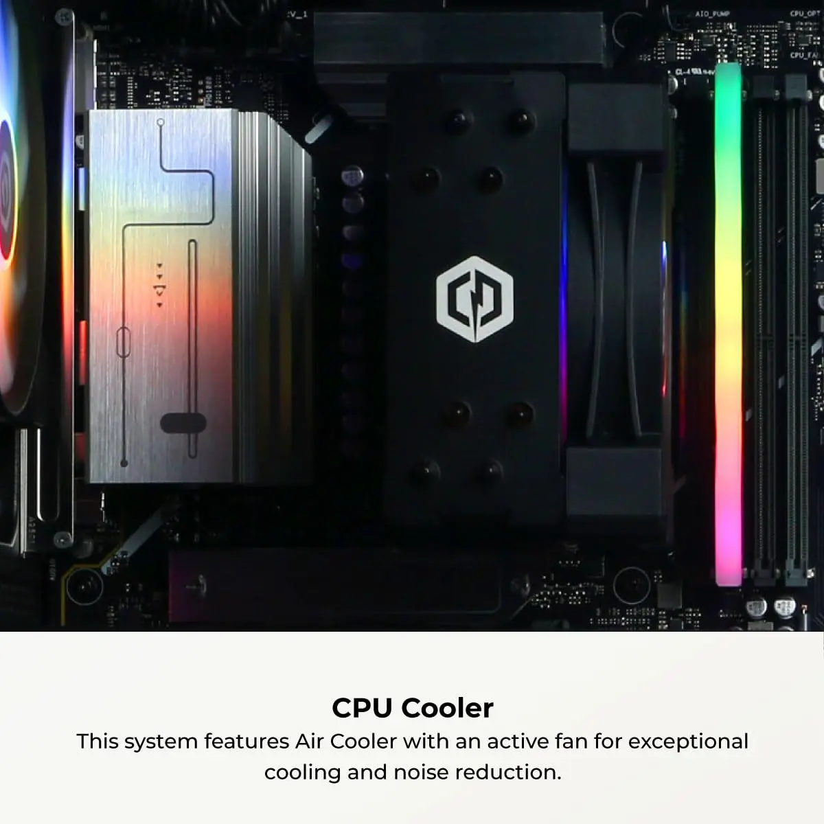 CyberpowerPC Gamer Master Gaming PC, AMD Ryzen 7 8700F, RTX 5060 Ti 8GB, 16GB DDR5, 1TB PCIe 4.0 SSD, Windows 11 Home - view 7