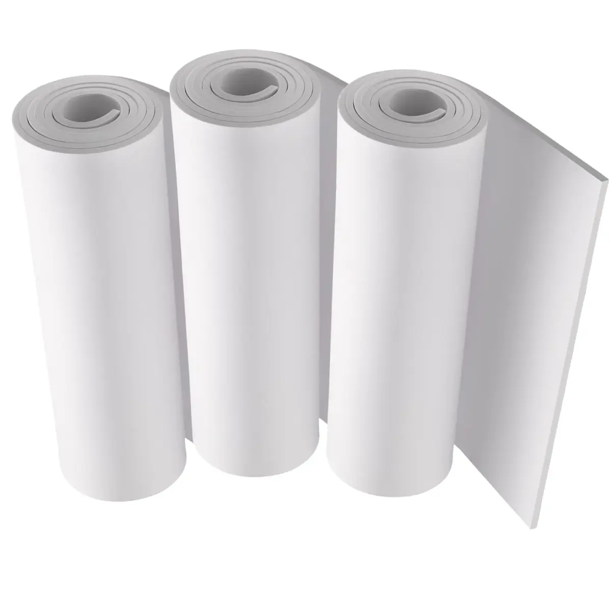 MEARCOOH White EVA Foam Sheets Roll 5mm Thick (150cm x 35.5cm) | Premium Cosplay Craft Foam for Beginners - main product image