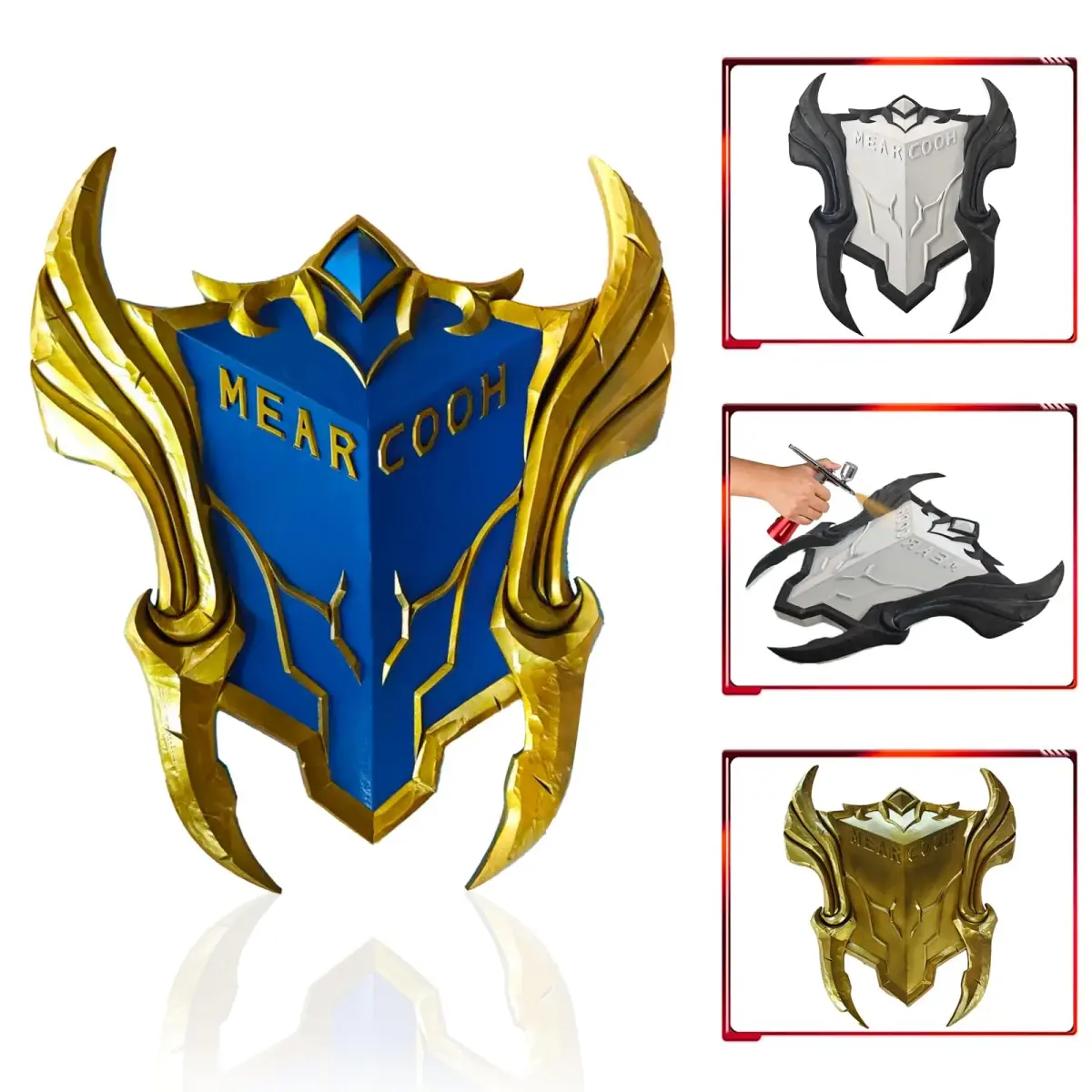 MEARCOOH White EVA Foam Cosplay Sheet Roll 1.5 cm (0.59 in) | Premium Craft Foam for Costumes - view 6