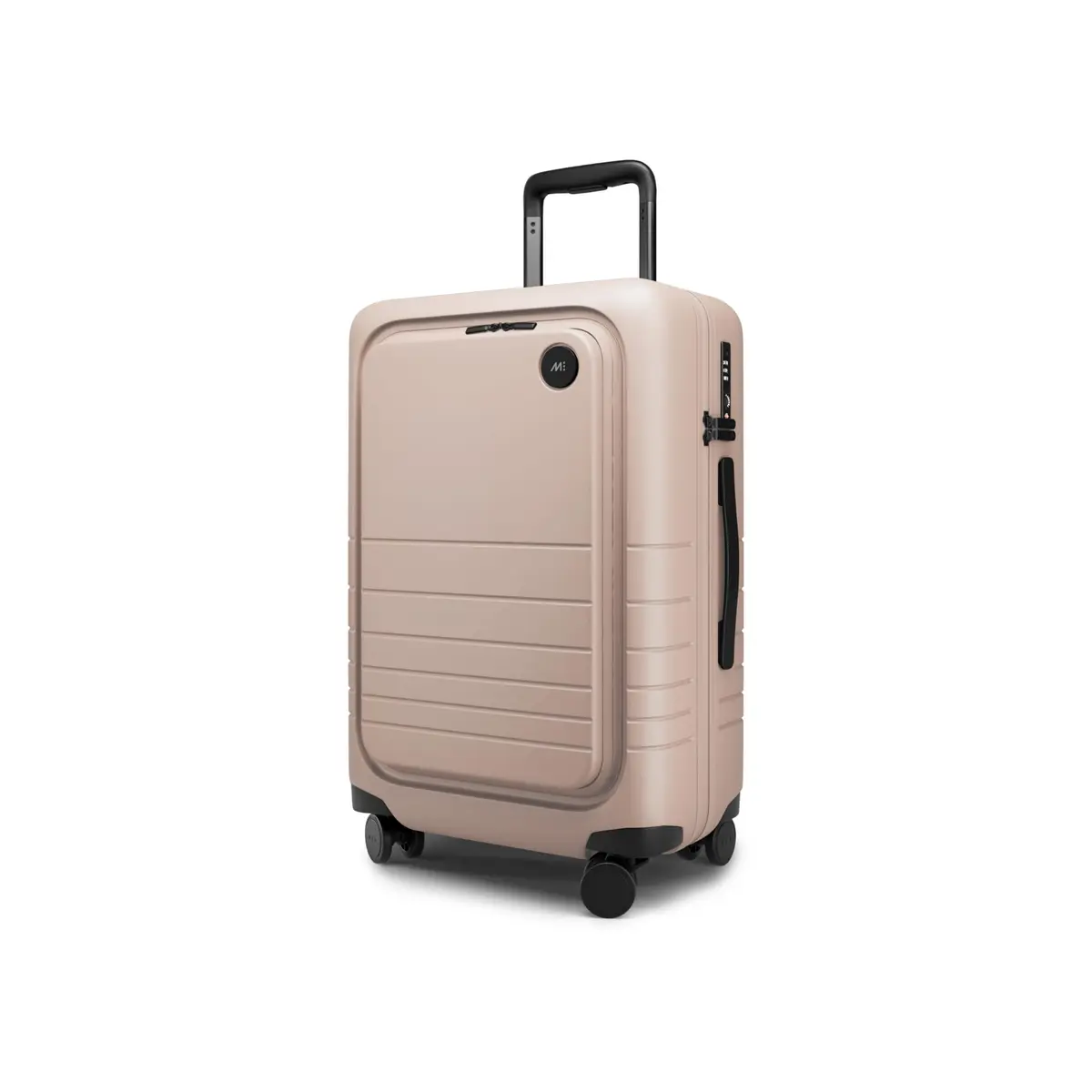 Monos Carry-On Pro Plus 23" | Hardside Spinner, TSA Lock, 360° Wheels, Airline-Approved, Rose Quartz - main product image