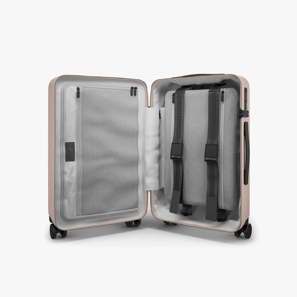 Monos Carry-On Pro Plus 23" | Hardside Spinner, TSA Lock, 360° Wheels, Airline-Approved, Rose Quartz - view 9