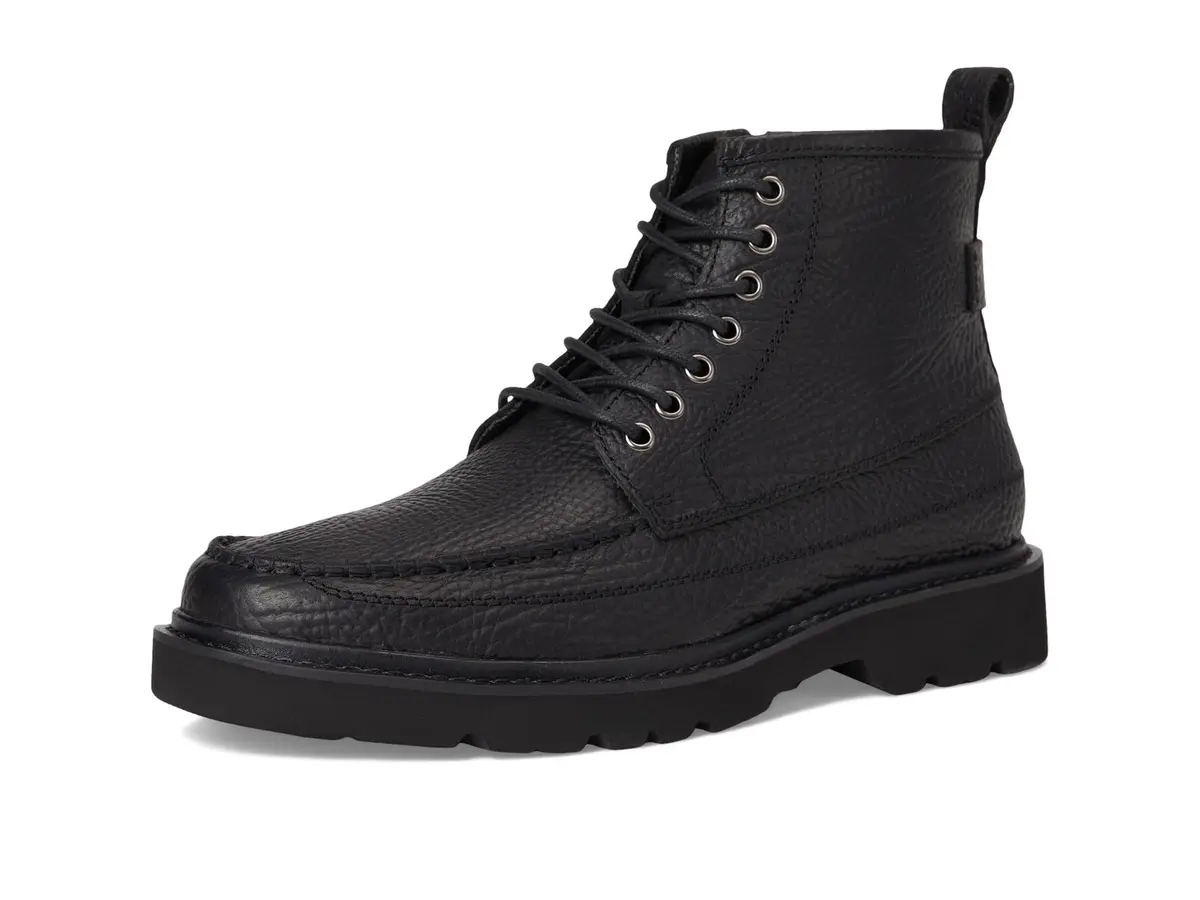 Steve Madden DAVISTON Chukka Boot 10 | Black Leather Casual Men’s Footwear - view 7
