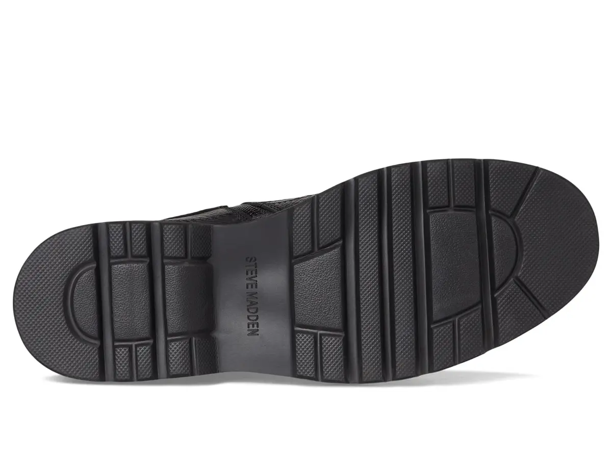 Steve Madden DAVISTON Chukka Boot 10 | Black Leather Casual Men’s Footwear - view 3
