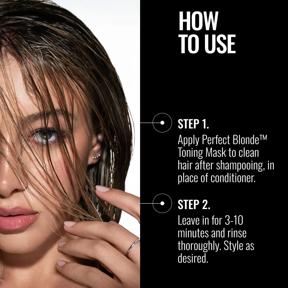 Pravana The Perfect Blonde Purple Toning Masque Treatment | Neutralizes Brassiness & Adds Shine (105 words) - view 4