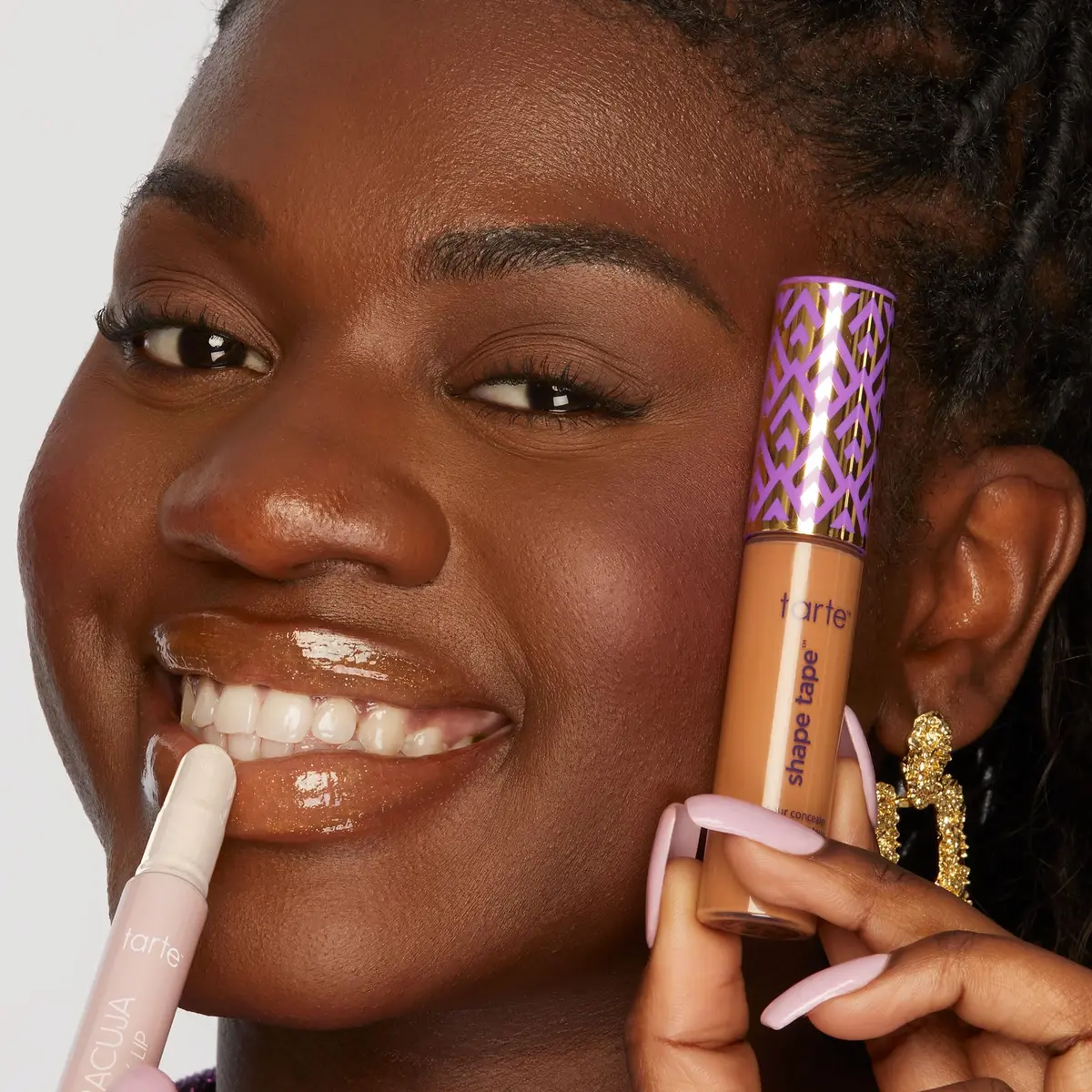 tarte icons shape tape concealer & maracuja juicy lip duo – Full Coverage Concealer with Hydrating Nourishing Lip Gloss Balm, Vegan & Cruelty-Free, full size, 42S tan sand & sunflower | Hydrating & Longwear - view 8