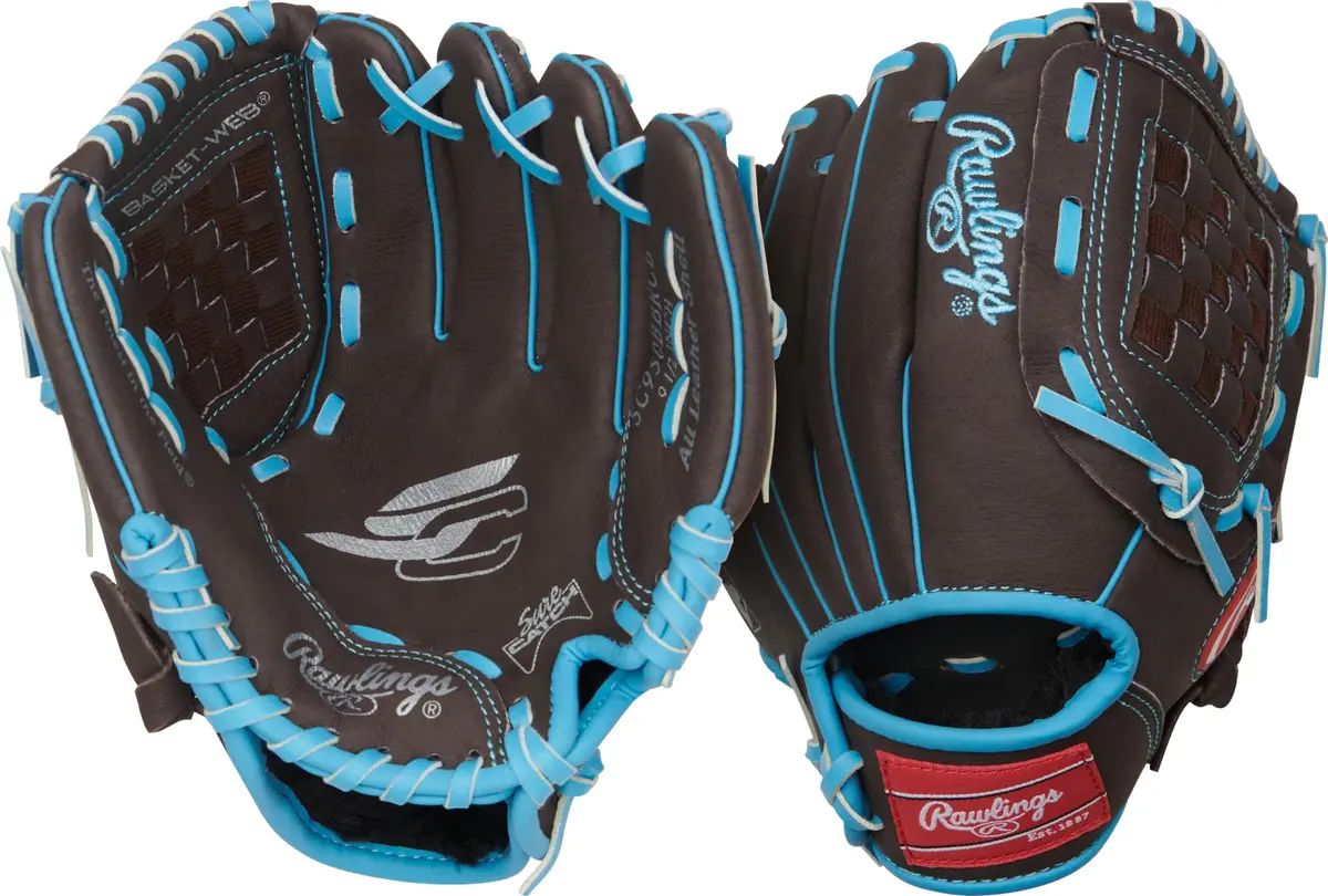 Rawlings Sure Catch Youth Baseball Glove 9.5" (24.13 cm) | Game-Ready Fit for Ages 4-5 - main product image