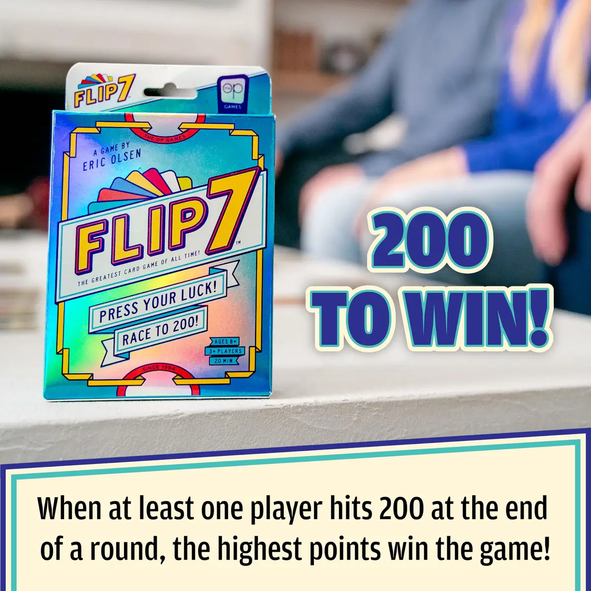 USAOPOLY Flip 7 Card Game, The Ultimate Blend of Press Your Luck Strategy | Ages 8+ | 94 Cards - view 5