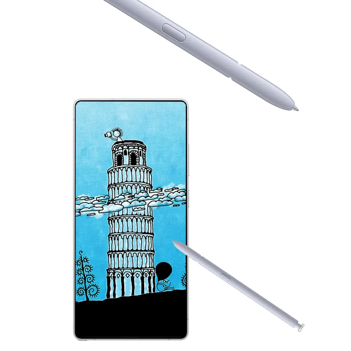 Dogxiong Galaxy S25 Ultra S Pen Stylus for Samsung Galaxy S25 Ultra 5G, Light Silver | Precise Touch and Control - view 6