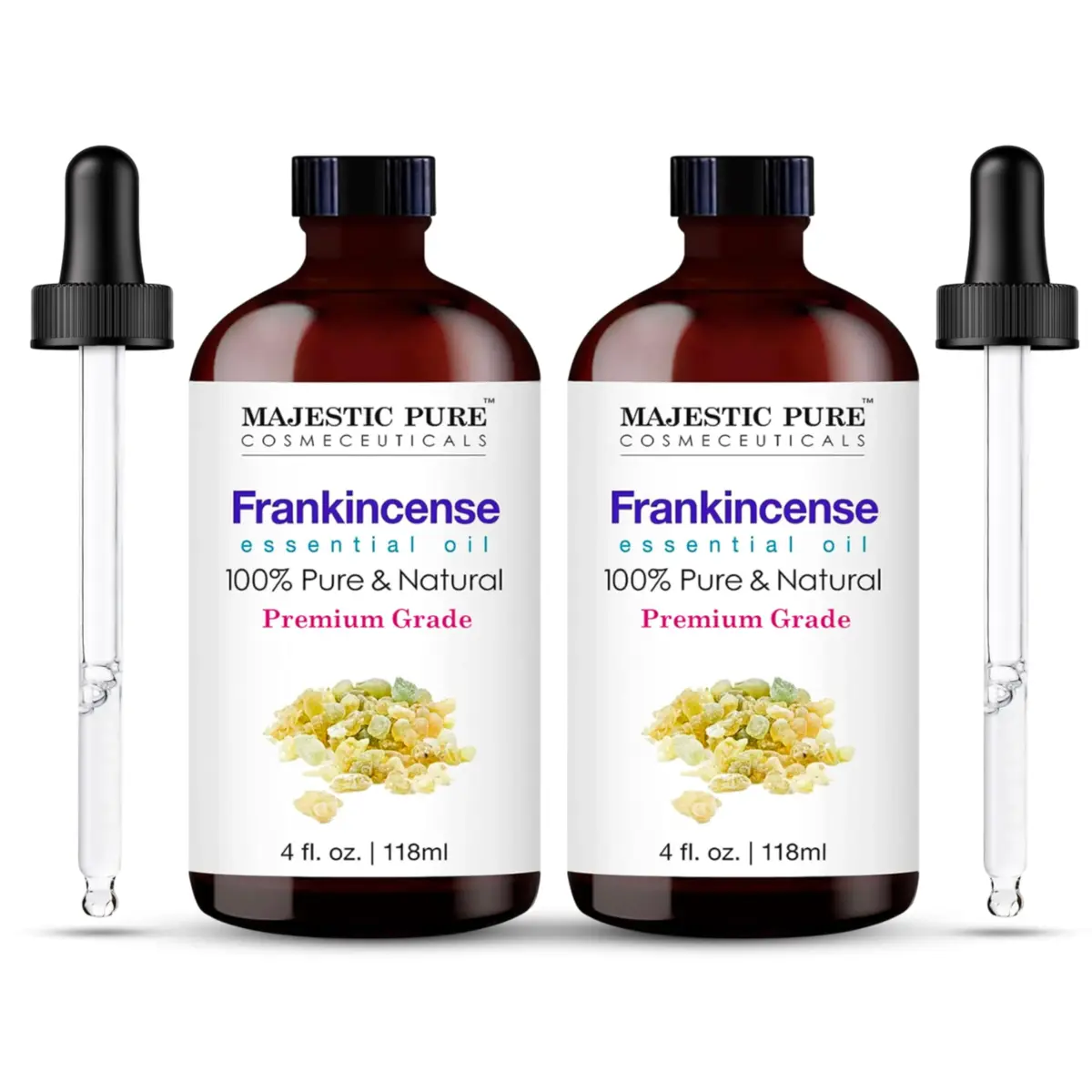 Majestic Pure Frankincense Essential Oil for Diffuser - 236ml (8 Fl Oz) | Pure & Natural, Lab Tested - main product image