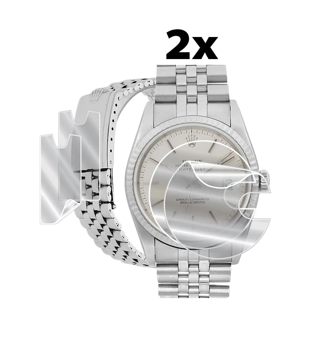 IPG Clear Screen Protector for Rolex Men Datejust Oyster | Self-Healing HD Film - view 2