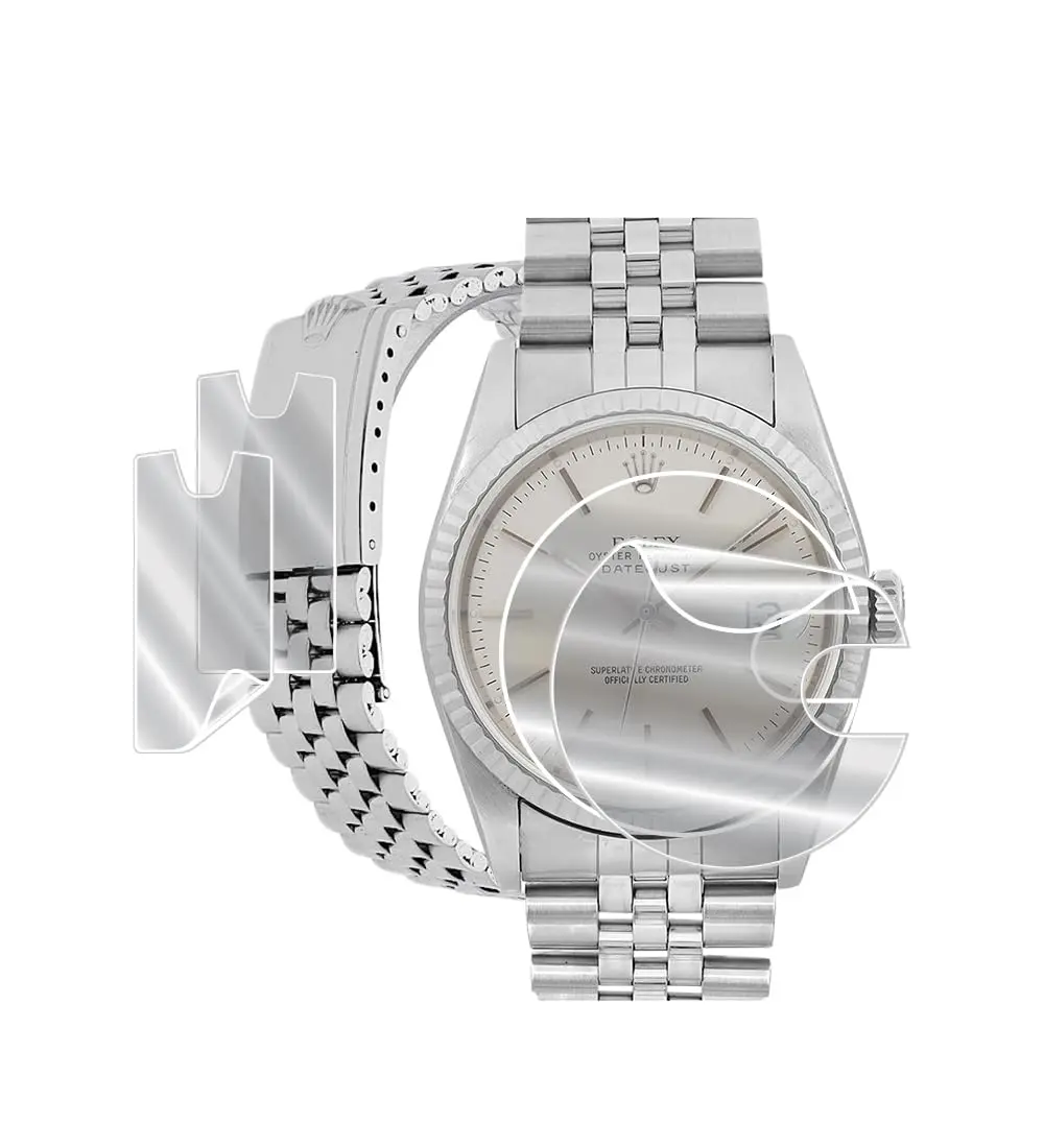 IPG Clear Screen Protector for Rolex Men Datejust Oyster | Self-Healing HD Film - view 3