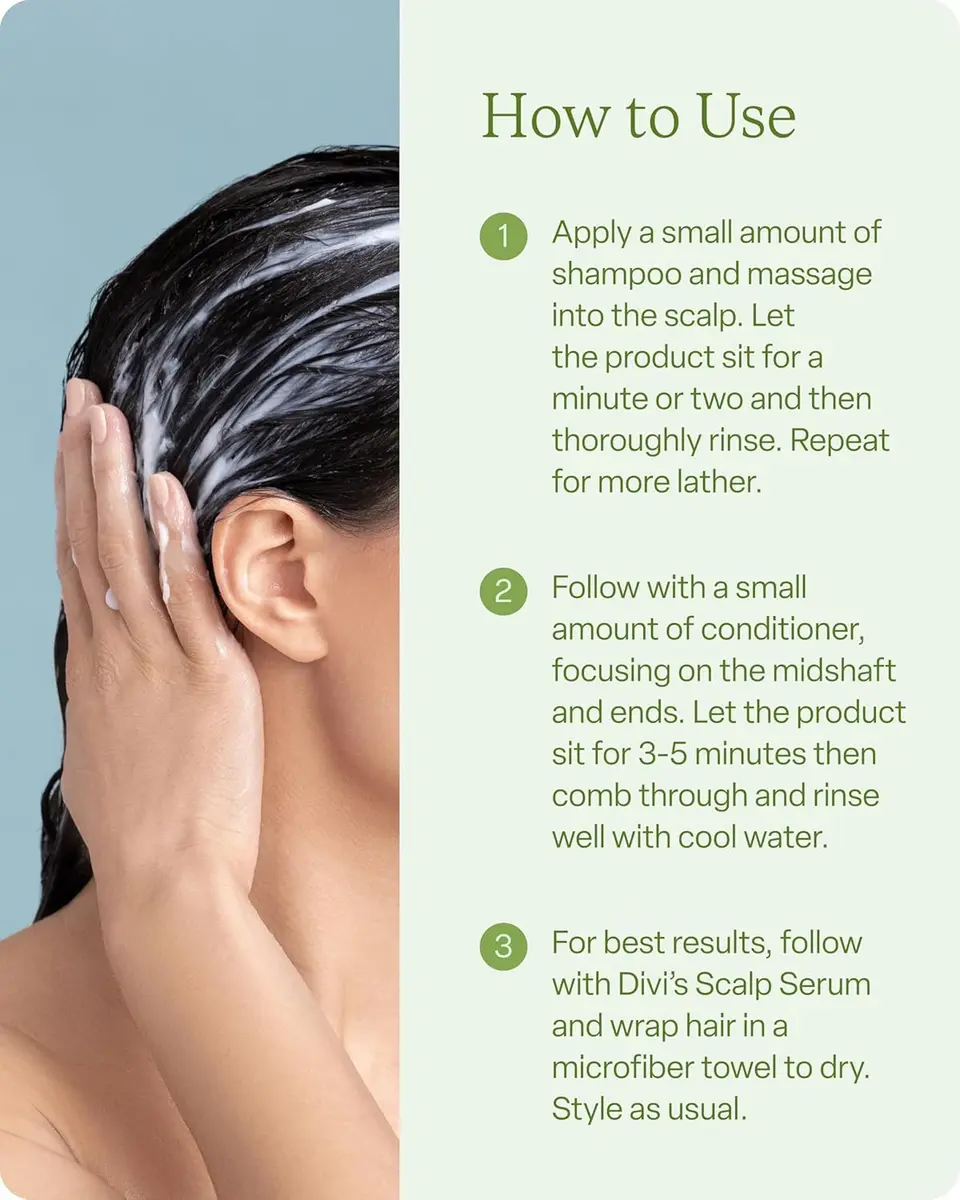 Divi Volumizing 3-pc Set | Fine, Thin Hair | Serum, Shampoo & Conditioner - view 4