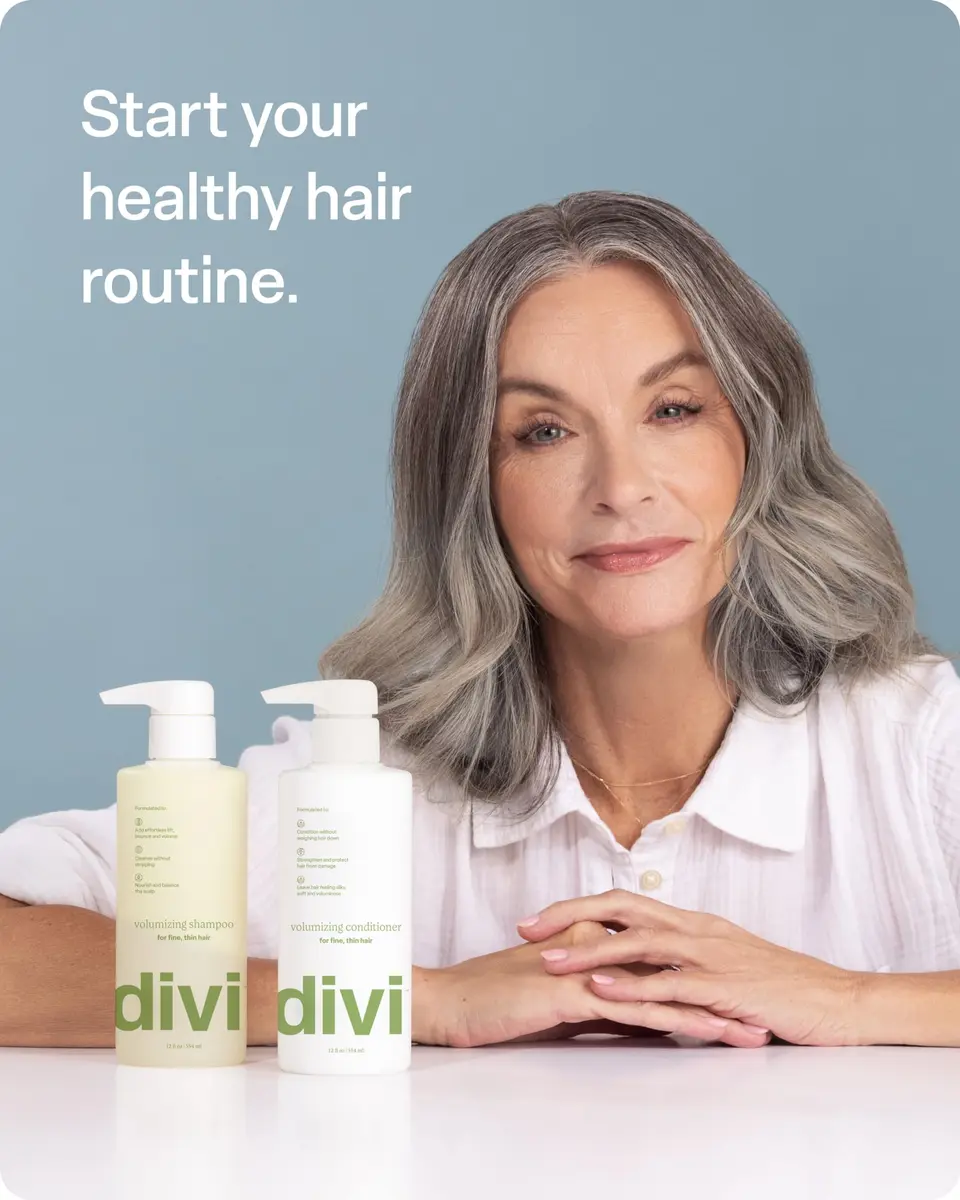 divi Wash Day Essentials Set | Volumizing Shampoo, Conditioner & Leave-In for Fine & Thinning Hair - view 12