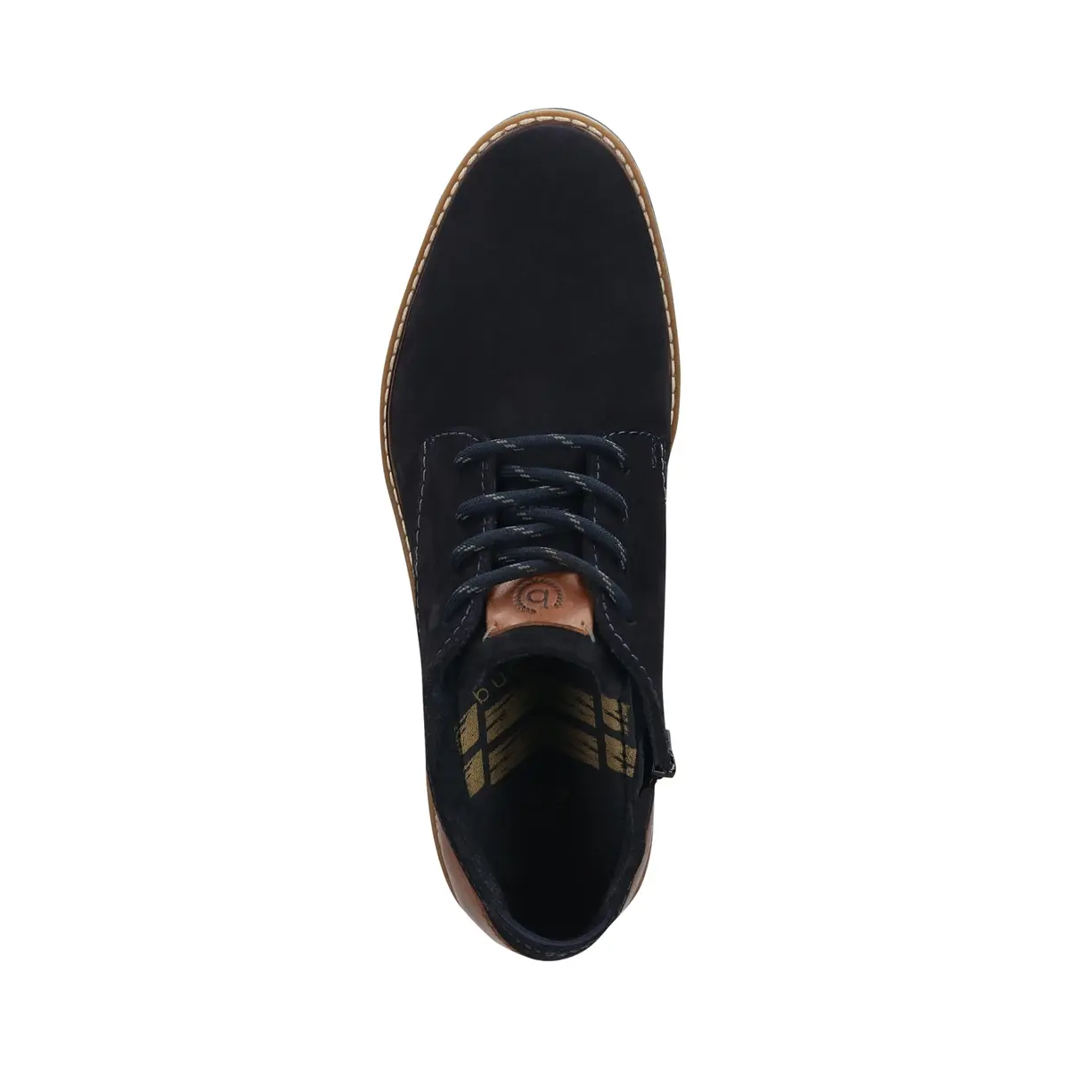 bugatti Men's Lace-Up Boots, Cold Lining, Dark Blue 4100 | Casual Leather Boot for Men - view 6