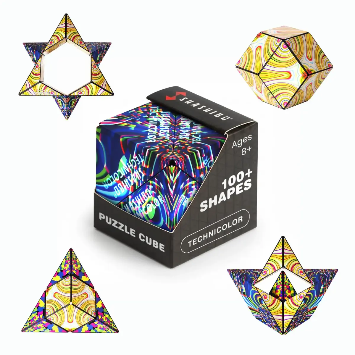 Shashibo DODECA Magnetic Puzzle Cube 5.8 cm (2.3 in) | STEM Educational Toy for Kids & Adults - main product image