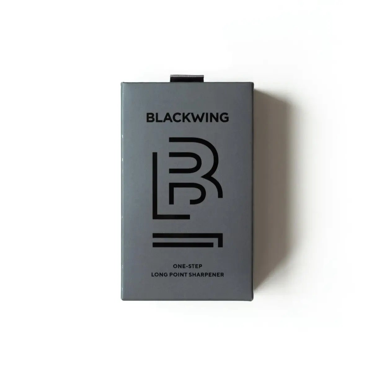 Blackwing One-Step Long Point Pencil Sharpener Grey | German Steel Blade, Machined Aluminum Body - view 6