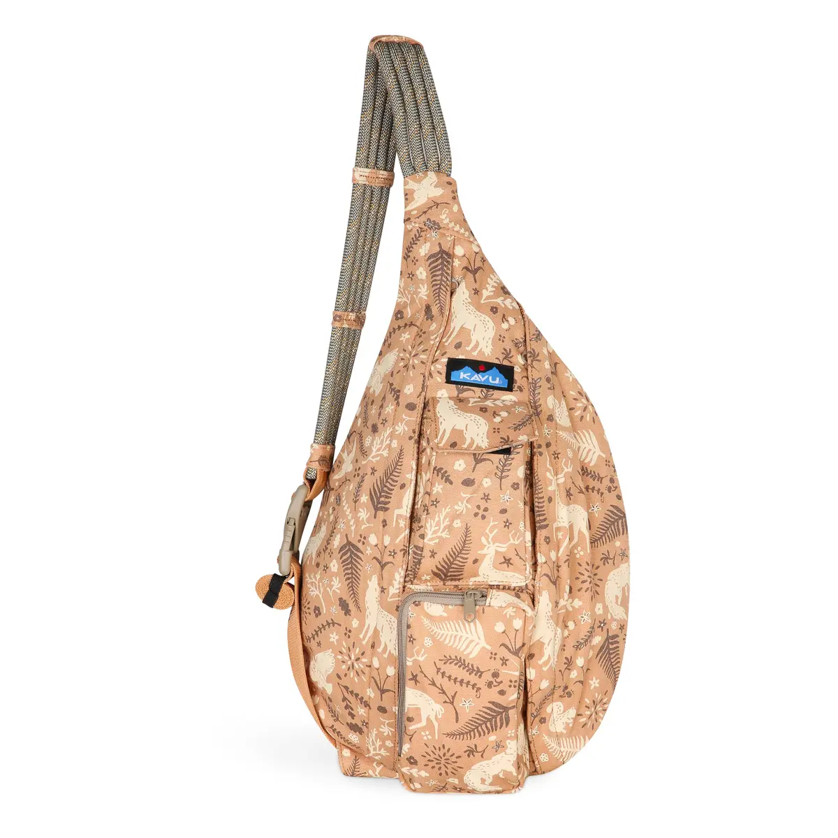 KAVU Rope Bag, Cotton Canvas Crossbody for Travel, Dream Trail | Iconic 10L Unisex Sling - main product image