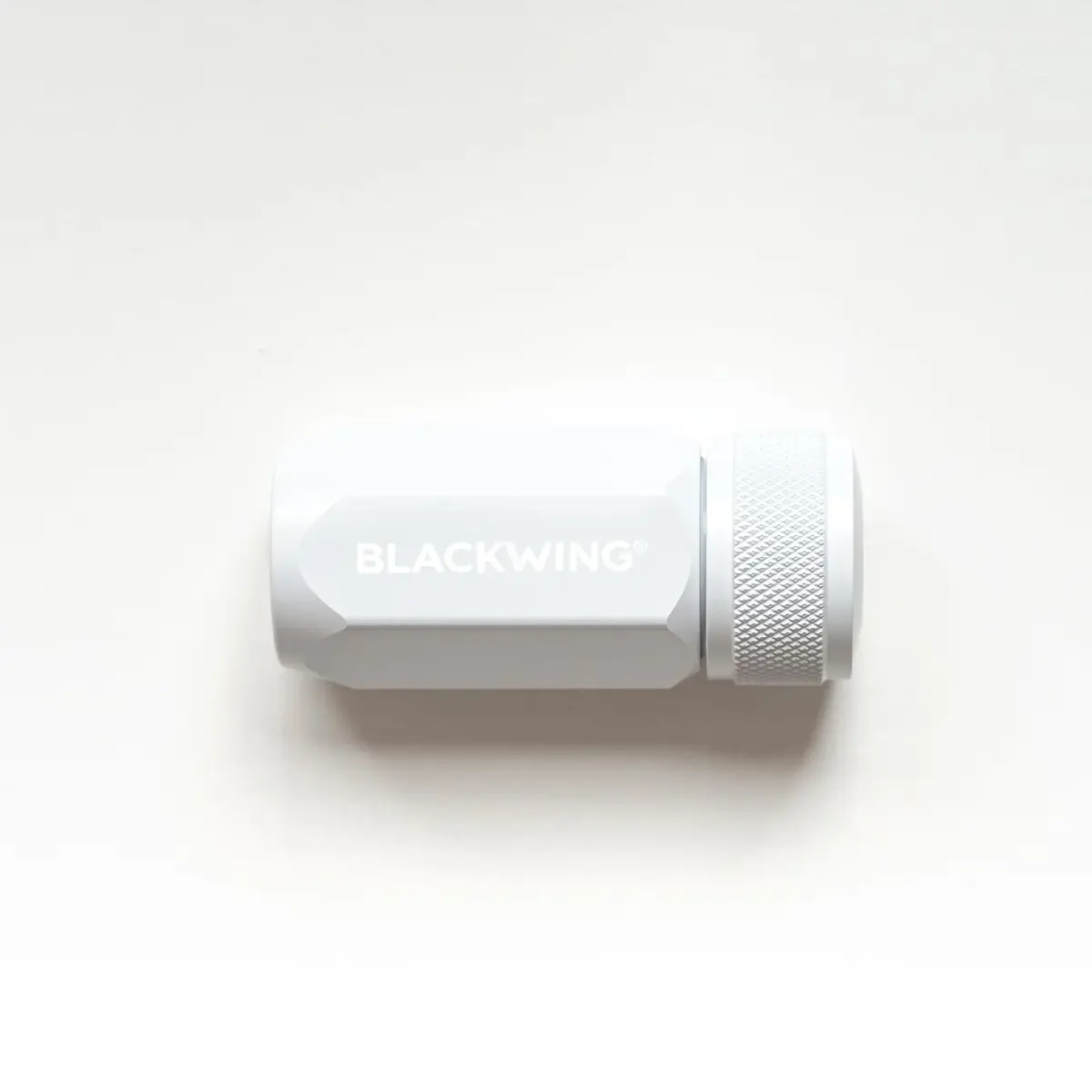 Blackwing One-Step Long Point Pencil Sharpener White | German Steel Blade, Machined Aluminum Body - view 2