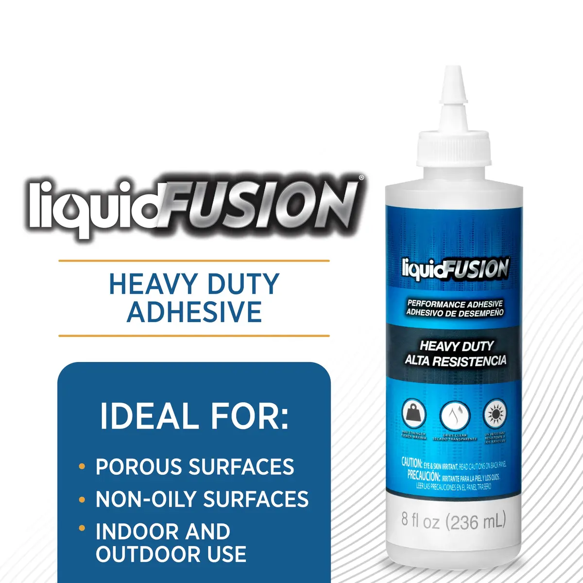 Aleene's Liquid Fusion Glue 236ml (8 fl. oz.) | Waterproof & Clear Drying Adhesive for Crafts - view 2