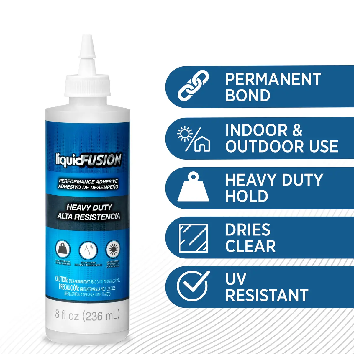 Aleene's Liquid Fusion Glue 236ml (8 fl. oz.) | Waterproof & Clear Drying Adhesive for Crafts - view 3